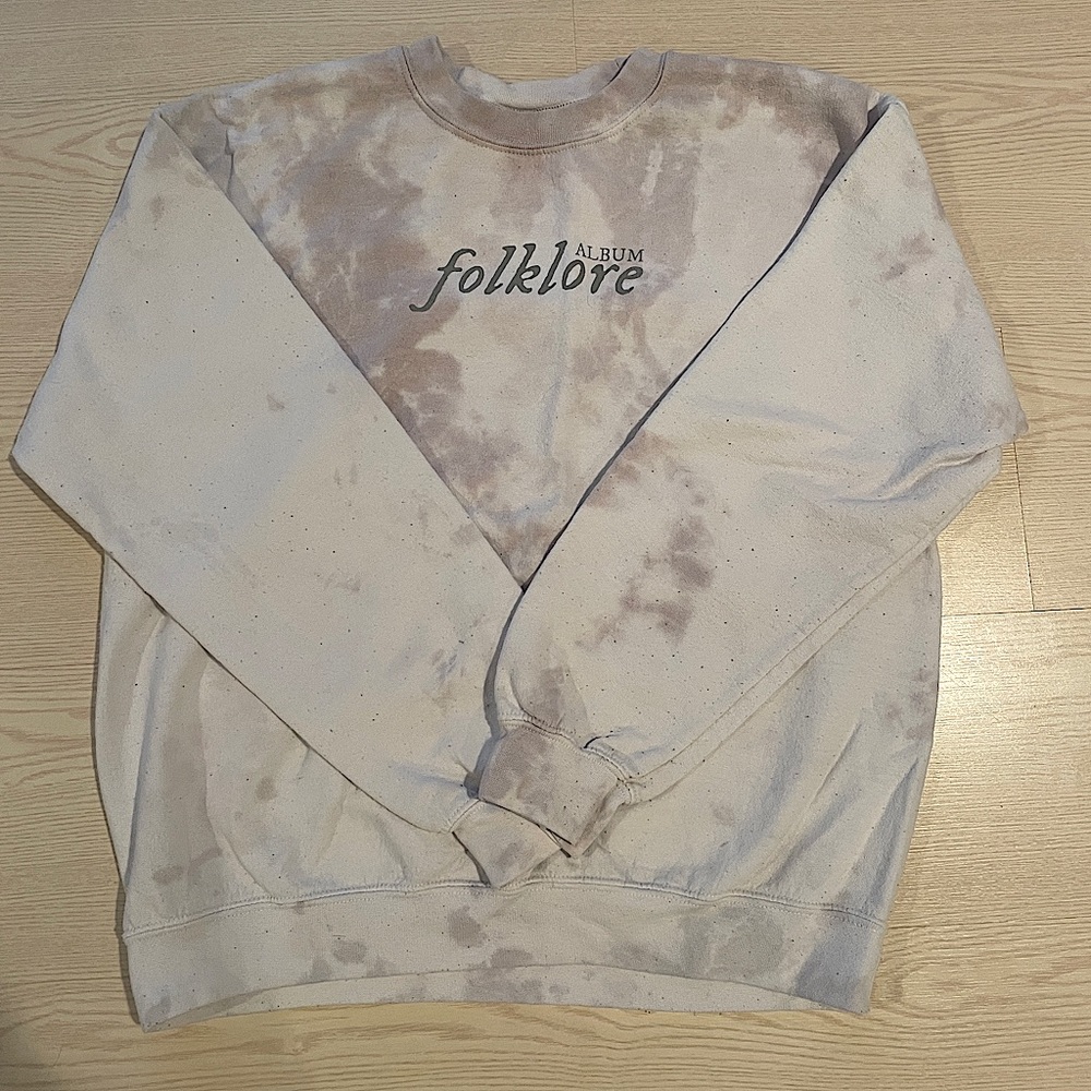 Taylor Swift Official Merch Folklore Sweatshirt